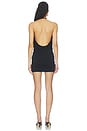 view 4 of 3 ROBE MINI EN JERSEY DOUX ANJA  in Black