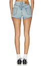 view 4 of 6 Nash High Waist Short in Medium Indigo