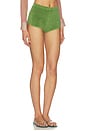 view 2 of 6 Mini Terry Track Short in Fern