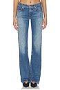 view 1 of 6 Denim Low Rise Bootcut Jean in Medium Indigo