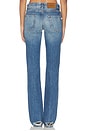 view 5 of 6 Denim Low Rise Bootcut Jean in Medium Indigo