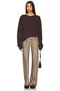 view 4 of 4 James Cashmere Sweater in Espresso