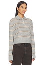 view 2 of 4 Barrett Sweater in Heather Grey Stripe