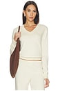 view 1 of 4 SUÉTER DE ALGODÓN Y CASHMERE LENNOX  in Cream