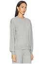 view 2 of 4 SUÉTER DE ALGODÓN Y CASHMERE BROCK  in Grey
