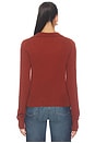 view 4 of 5 Vance Cashmere Sweater in Rust