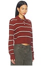 view 2 of 4 Barrett Sweater in Rust Stripe
