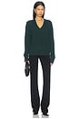 view 5 of 4 Marcel Cashmere Sweater in Forest