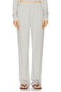 view 1 of 6 Lounge Pant in Heather Grey