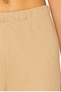 view 6 of 6 Straight Leg French Terry Sweatpant in Taupe