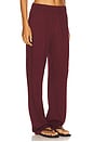 view 2 of 6 Lounge Cotton Modal Pant in Oxblood