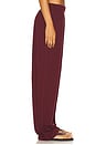 view 3 of 6 Lounge Cotton Modal Pant in Oxblood