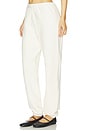 view 3 of 6 Classic Reverse French Terry Sweatpant in Cream