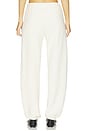 view 4 of 6 Classic Reverse French Terry Sweatpant in Cream