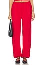 view 1 of 6 Boyfriend Pocket Sweatpant in Rouge