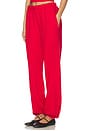 view 3 of 6 Boyfriend Pocket Sweatpant in Rouge