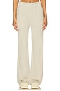 view 1 of 7 Oversized Wide Leg Sweatpant in Heather Oatmeal
