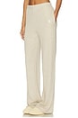 view 4 of 7 Oversized Wide Leg Sweatpant in Heather Oatmeal