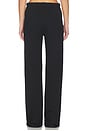 view 4 of 6 Straight Leg Sweatpant in Black