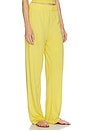 view 2 of 6 Butter Rib High Lounge Pant in Saffron