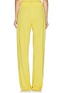 view 4 of 6 Butter Rib High Lounge Pant in Saffron