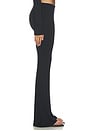view 3 of 6 Foldover Flare Pant in Black