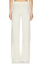 view 4 of 6 Low Rise Lounge Pant in Light Heather Grey