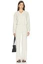 view 5 of 6 Low Rise Lounge Pant in Light Heather Grey