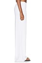 view 3 of 6 Butter Rib Easy Lounge Pant in White