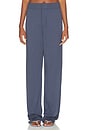 view 1 of 6 Cotton Lounge Pant in Washed Navy