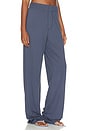 view 2 of 6 Cotton Lounge Pant in Washed Navy