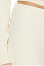 view 6 of 6 Cotton Cashmere Wide Leg Lounge Pant in Cream