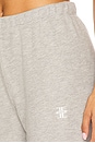 view 6 of 6 CALÇA DE MOLETOM RETA in Heather Grey