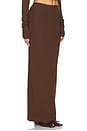 view 2 of 6 Emma Skirt in Chocolate