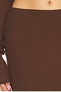 view 6 of 6 Emma Skirt in Chocolate