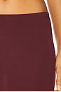 view 6 of 6 Maxi Soft Jersey Skirt in Oxblood