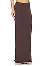 view 2 of 6 Maxi Soft Jersey Skirt in Espresso