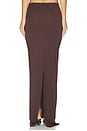 view 4 of 6 Maxi Soft Jersey Skirt in Espresso