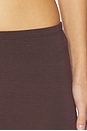 view 6 of 6 Maxi Soft Jersey Skirt in Espresso