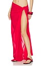 view 3 of 6 Esme Maxi Sarong in Rouge