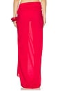 view 4 of 6 Esme Maxi Sarong in Rouge
