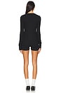view 3 of 3 Thermal Romper in Black
