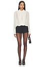 view 5 of 4 Vivi Viscose Georgette Blouse in Ivory