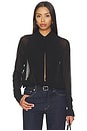 view 1 of 4 Vivi Viscose Georgette Blouse in Black