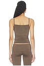 view 4 of 4 90's Soft Jersey Tank in Mushroom