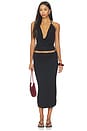view 5 of 4 Anja Soft Jersey Tank Top in Black