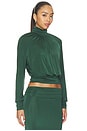 view 2 of 4 Anouk Liquid Jersey Top in Forest