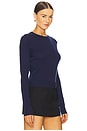 view 2 of 4 FRANCIS ロングスリーブトップ in Navy