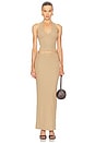 view 4 of 4 Halter Top in Taupe