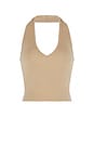 view 6 of 7 Halter Top in Taupe